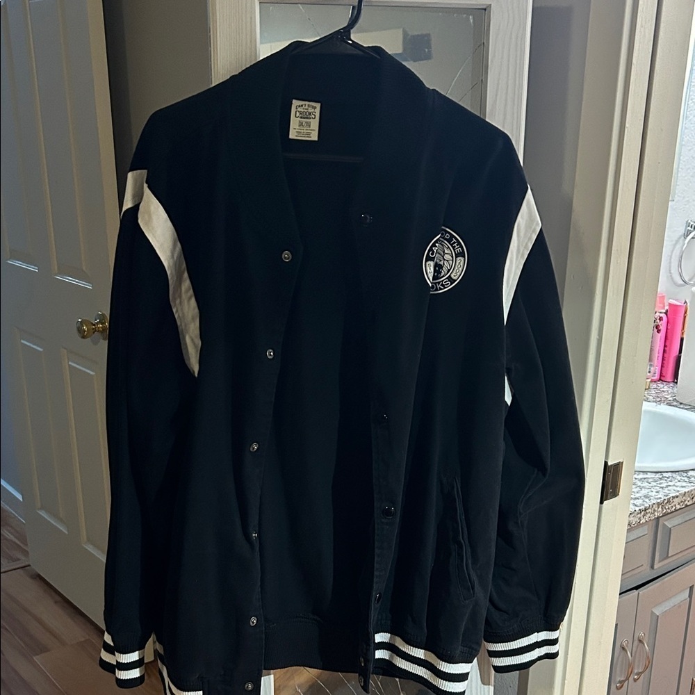 Black and White Varsity Jacket